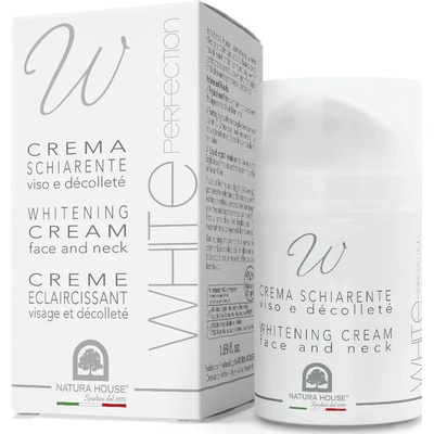 Natura House White Perfection krém na obličej a dekolt proti pigmentovým skvrnám 50 ml