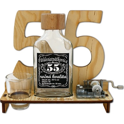 KupMa Značka na výročie 55 rokov s verklíkom