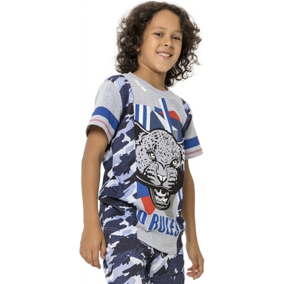 Winkiki chlapecké tričko WTB 82254 šedá