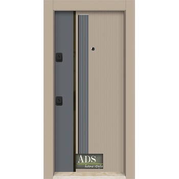 Image 1 of Starsteeldoor Блиндирана врата d-z-06 Кашмир - Антрацит (цена без монтаж)