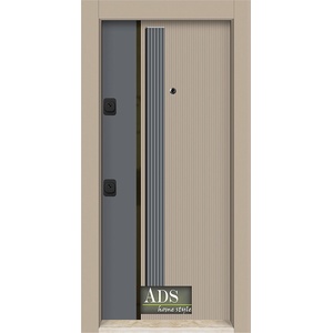 Starsteeldoor Блиндирана врата d-z-06 Кашмир - Антрацит (цена без монтаж)