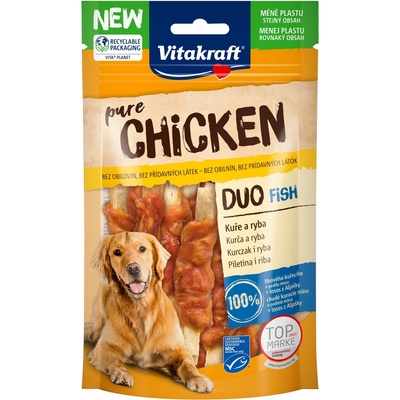 Vitakraft CHICKEN Duo kura s rybou 80 g