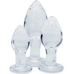Clarity Glass Dildo Utopian Trinity