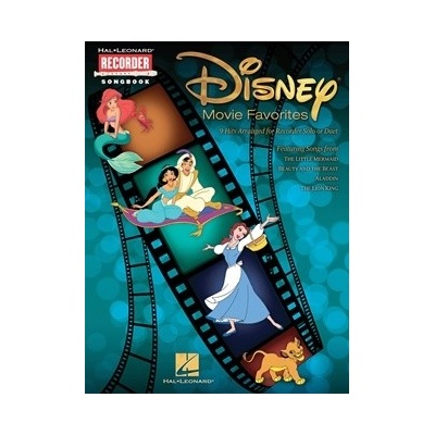 Disney Movie Favorites for Recorder melódia z filmov pre zobcovú flautu