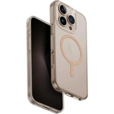 Uniq Clario Magclick Charging Case за iPhone 16 Pro - прозрачно злато (8886463691670)