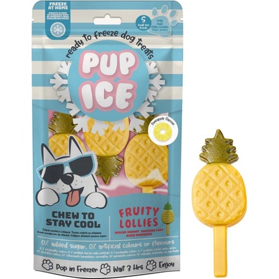 Pochoutka Pup Ice chladící s ananasem 3 ks 90 g