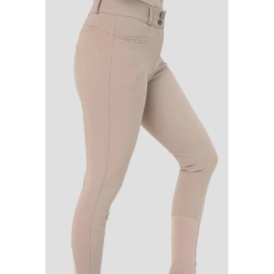 Fleur de lys Rajtky dámske jazdecké Maple kolenný grip béžová