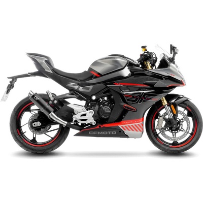 LeoVince GP Corsa Black 15505BU