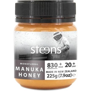 Steens - СУРОВ мед от манука (мед от манука) UMF 20+ (830+ MGO), 225 g