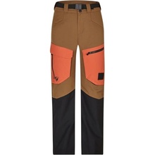 Ziener Akando chlapecké lyžařské/snowboardové kalhoty hnědá