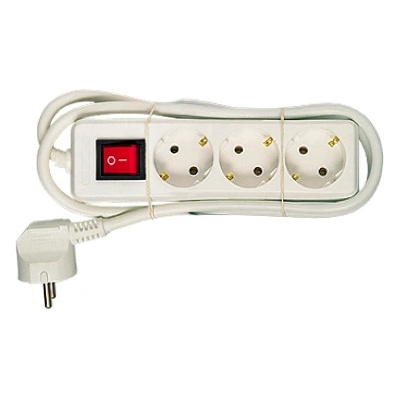 Разклонител 3 гнезда с ключ 3 m (2313008-40124)