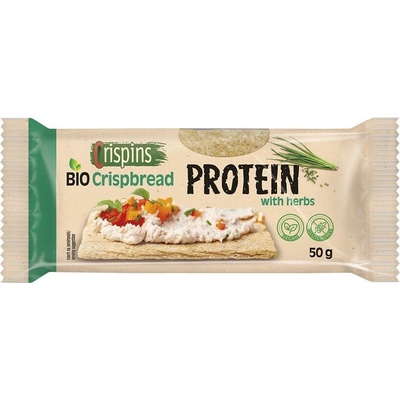 Extrudo Crispins proteínový krehký plátok s bylinkami 50 g