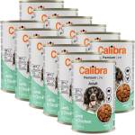 Calibra Dog Premium Adult с агне и пиле 12 x 1240 г