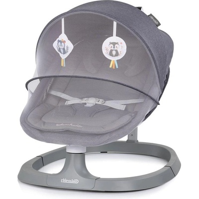 Chipolino Ел. люлка-шезлонг-столче Lambada"антрацит (3800933004338)