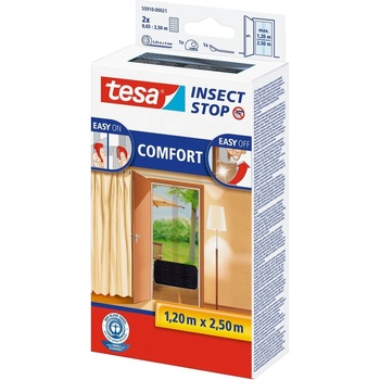 Tesa Insect Stop Comfort 55910-00021-00 2x 0,65m x 2,5 m antracitová