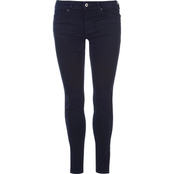 Scotch and Soda Дънки Scotch and Soda Pitch Dark stripe embroidered jeans - Denim Dark Indigo