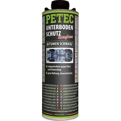 PETEC 73110 Bitúmenová hmota na spodok automobilov 1000 ml