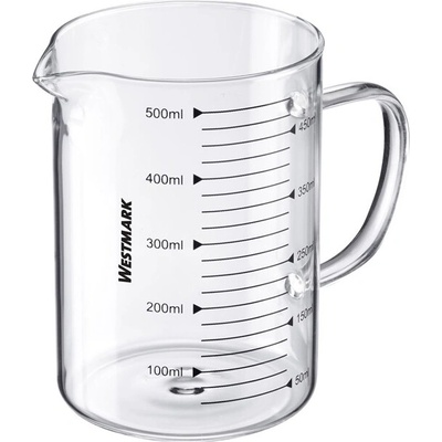 Odměrka, skleněná, 0,5 l
