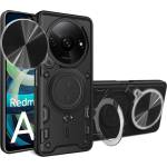 Techsuit Калъф за Xiaomi Redmi A3 / Redmi A3x - CamGuard Pro - Черен (KF2331817)