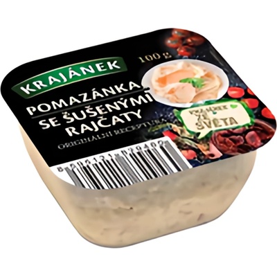 Krajánek Pomazánka se sušenými rajčaty 100 g – Sleviste.cz