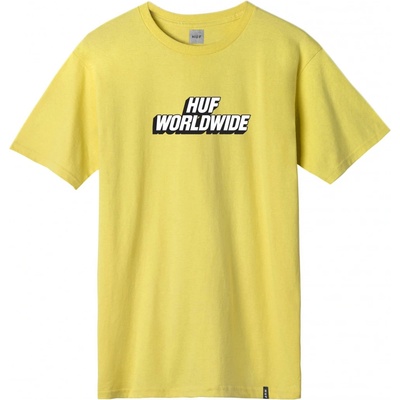 Huf POSTAL TEE Aurora Yellow