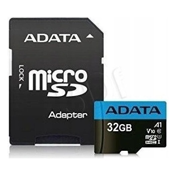 ADATA Premier microSDHC 32GB UHS-I U1 + adapter AUSDH32GUICL10-RA1