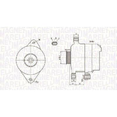 Generátor MAGNETI MARELLI 063731793010