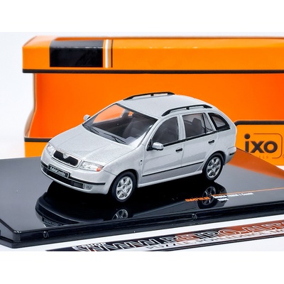 Ixo Models Skoda Fabia COMBI stříbrná 1:43
