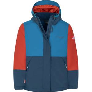 TROLLKIDS Детско 3-в-1 яке Trollkids Kid's Kjerak 3in1 Jacket 3-in-1 jacket - Summernight Blue / Red Clay / Mystic Blue - размер 92 (EU) (703-4004-1111)
