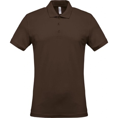 Kariban k254 / Мъжко поло с пике - шоколад xxxl (20k25414013)
