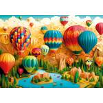 KS Games - Puzzle Hot Air Balloon Festival - 500 piese