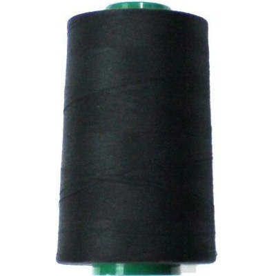 Nitě UNIPOLY 120 polyester na overlock 5000m Hagal - více barev Barva: 999 černá