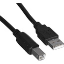 Lanberg CA-USBA-10CC-0018-BK USB-B, 1,8m, černý