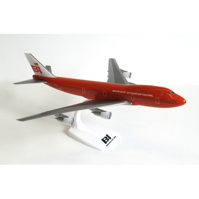 PPC Holland Boeing 747-127 Braniff International Big Orange Colors Snap-Fit 1:250