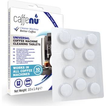 Caffenu | Таблетки за отстраняване на котлен камък - 10 Tablets for Espresso machines