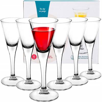 Design Skleničky na likér vodkových tinktur Altom Diamond 6 kusů 55 ml