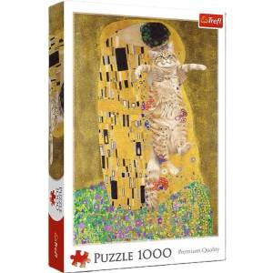 Trefl Пъзел Котешка целувка 1000 части (10962)