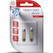 M-Tech C5W 36 mm 12 LED CANBUS biele 2 ks LB9105W