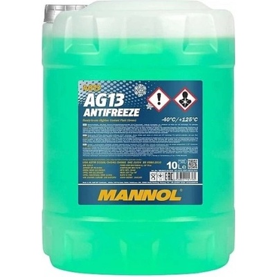 MANNOL Зелен антифриз Mannol Antifreeze AG13 (-40°C) Hightec 10л (6747)