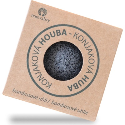 Renovality konjaková houba bambusové uhlí – Zboží Dáma