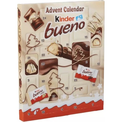 Ferrero Kinder Bueno Mini Adventni Kalendar 24 ks 167g – Zboží Mobilmania