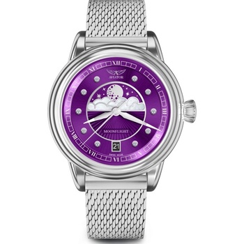 Aviator Дамски часовник aviator douglas moonflight diamonds - v. 1.33. 0.361. 5 (v.1.33.0.361.5)