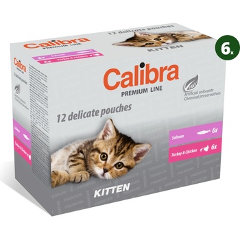 Calibra Cat Premium Kitten 12 x 100 g