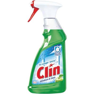 Clin Почистващ препарат, ябълка, с помпа, 500 ml
