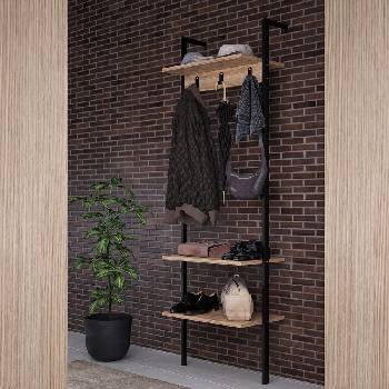 Image 1 of ASG Axis - портманто с рафтове и куки (8683743247257)