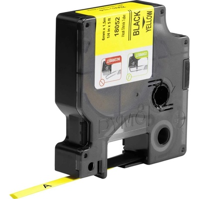 etikety DYMO IND RHINO S0718270 polyolefin Farba pásky: žltá Farba písma:čierna 6 mm 1.5 m