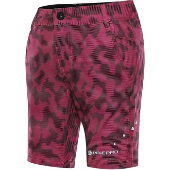 Alpine Pro MORCO dětské Softshellové šortky růžová