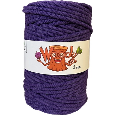 Woody Crafts Woody 5 mm – Fialová (50m)