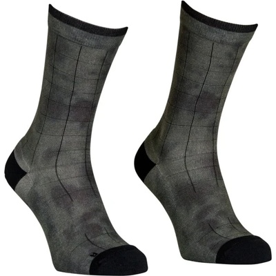 Ortovox Мъжки чорапи за колоездене Ortovox MTB Mid Sock Cycling socks - Dark Wild Herbs - размер 42-44 (EU) (207-1393-0312)