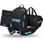Baagl BAAGL КОМПЛЕКТ 5 Skate Fortnite Blue: раница, спортна чанта, чантичка за кръста, калъф за лаптоп, по (A-36557)